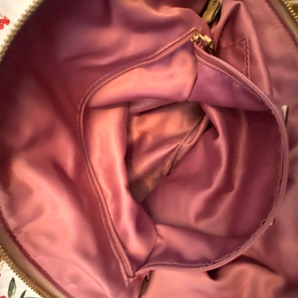 Coach Beige and Brown Signature Satchel - Picture 11 of 13